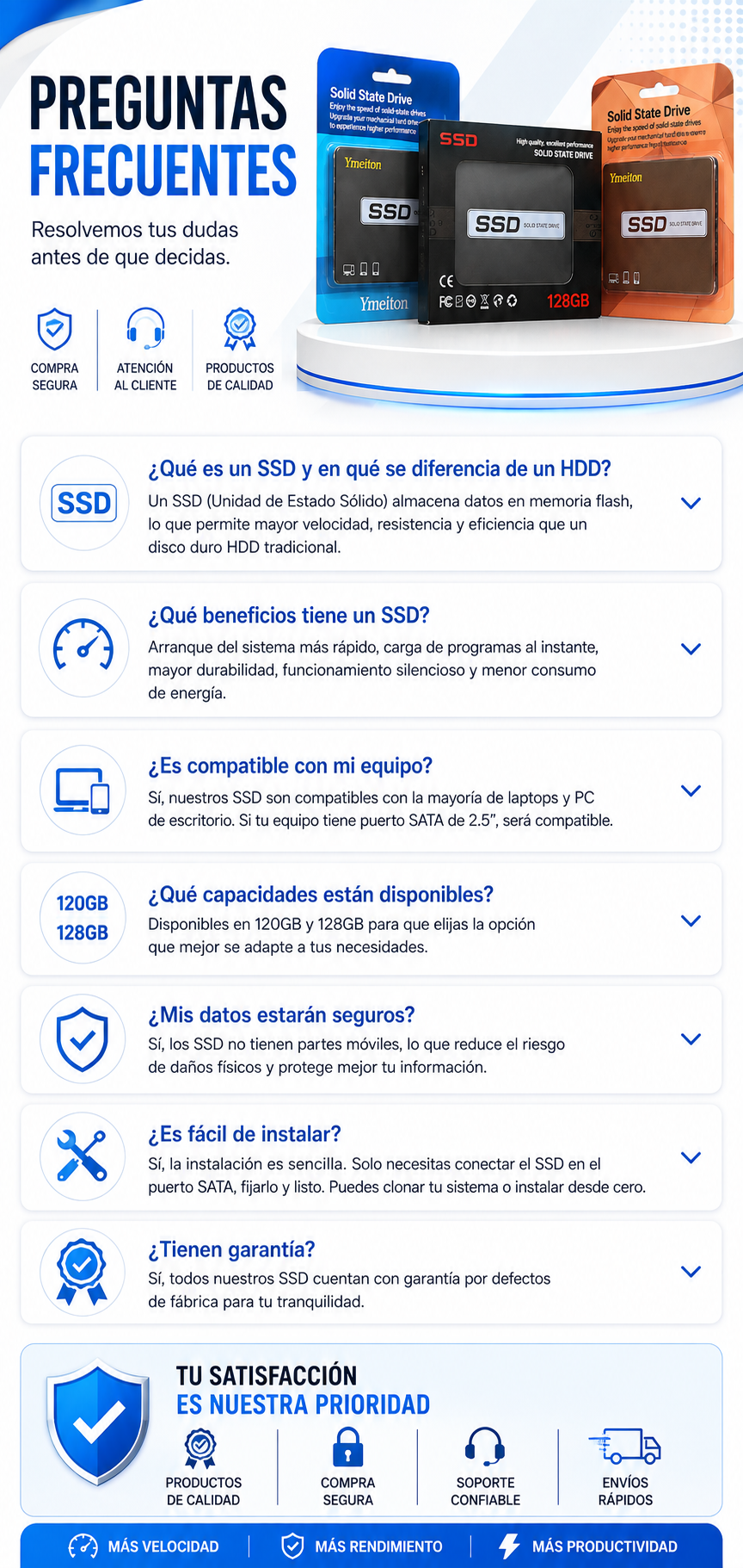 SSD AL POR MAYOR – PRECIOS ESPECIALES DESDE 3 UNIDADES
